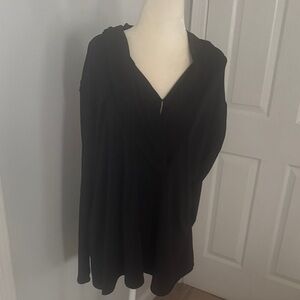 NIC+ZOE Black Blouse